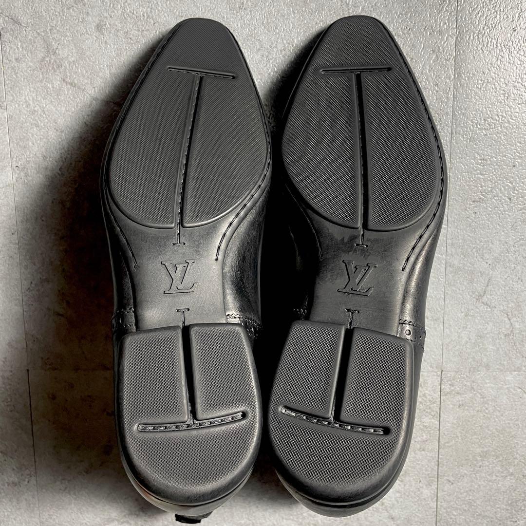 超希少✨️ LOUIS VUITTON サイドゴアブーツ メダリオン ブラック