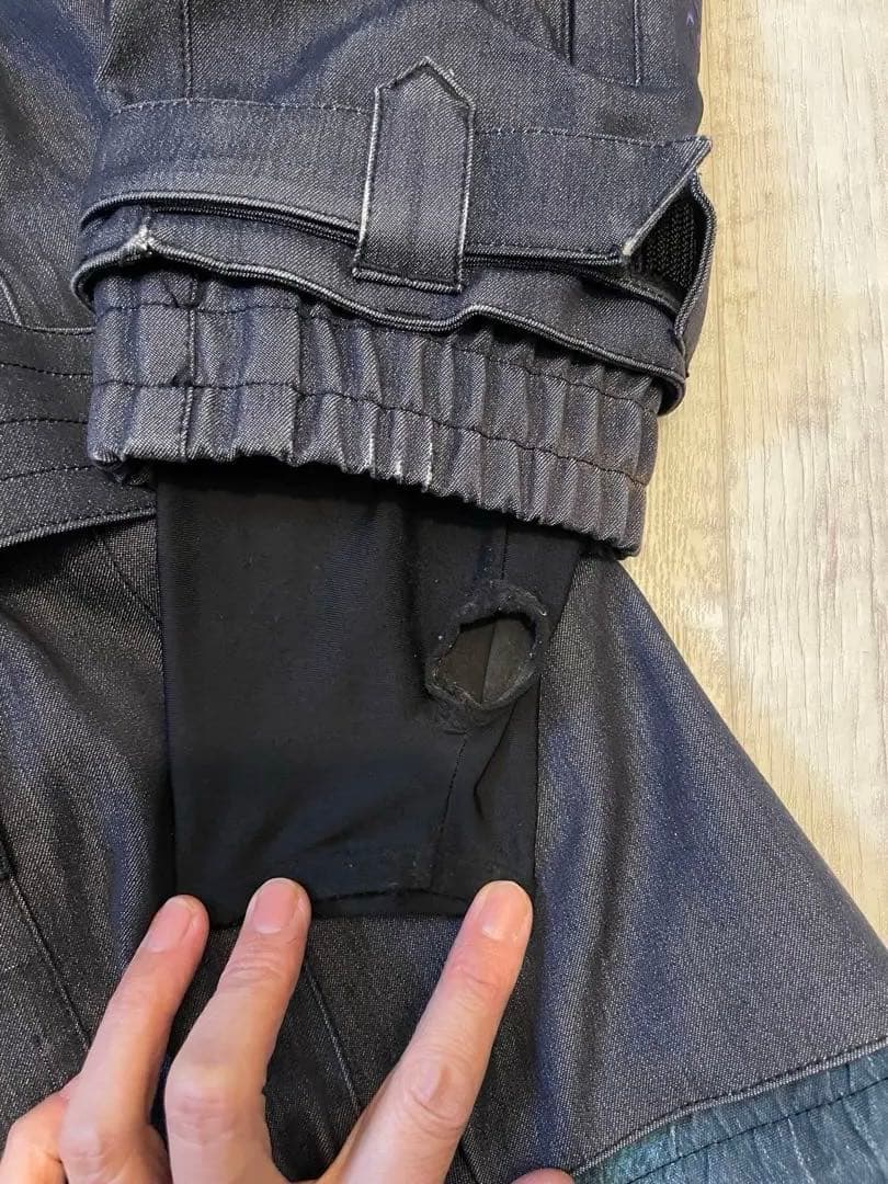 SCAPE デニムブルー　スノーボードジャケット　M