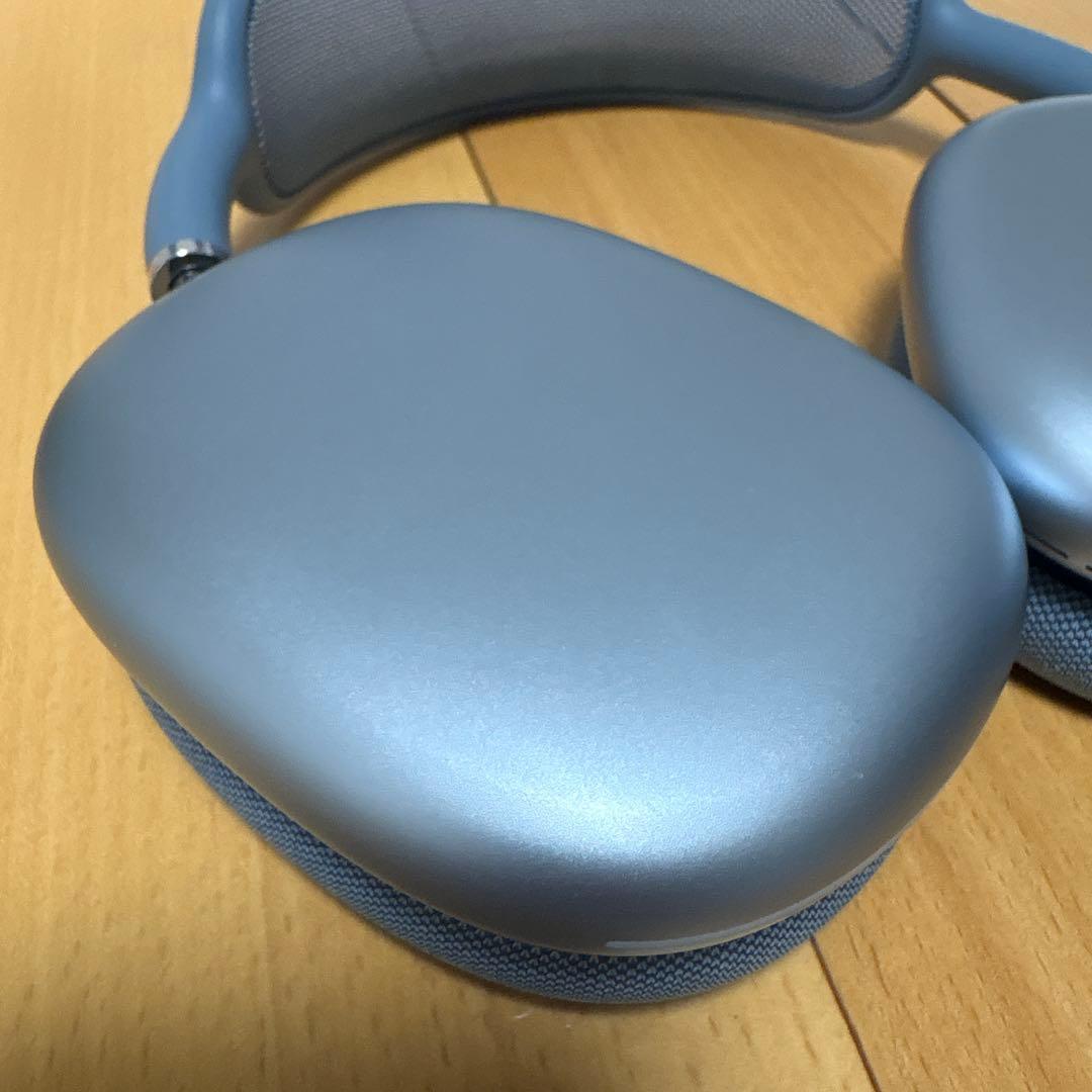 【美品】Apple AirPods Max（第2世代） ブルー Type-C充電
