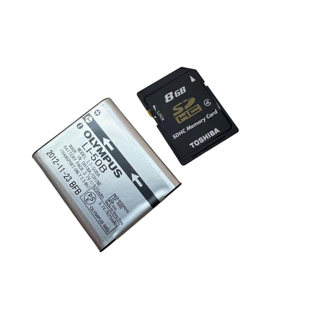 OLYMPUS SH-25MR バッテリーSDカード付き