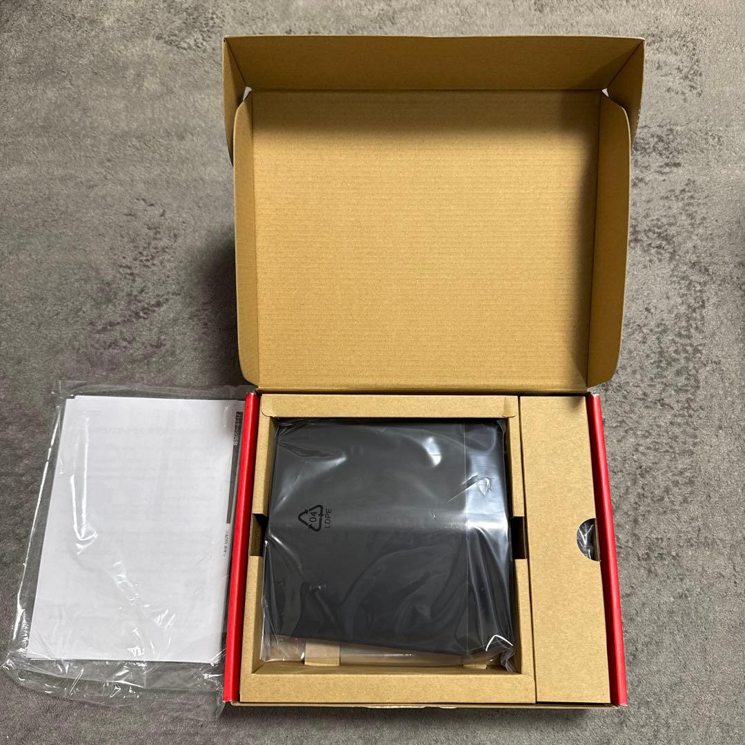 新品未使用　バッファロー　ルーターBuffalo WSR-5400AX6S-MB