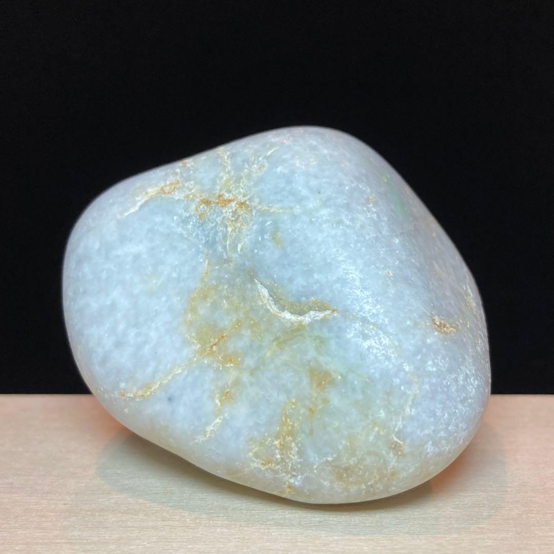 糸魚川翡翠　白×ミントグリーン　海中翡翠　翡翠輝石　原石　141.9ｇ