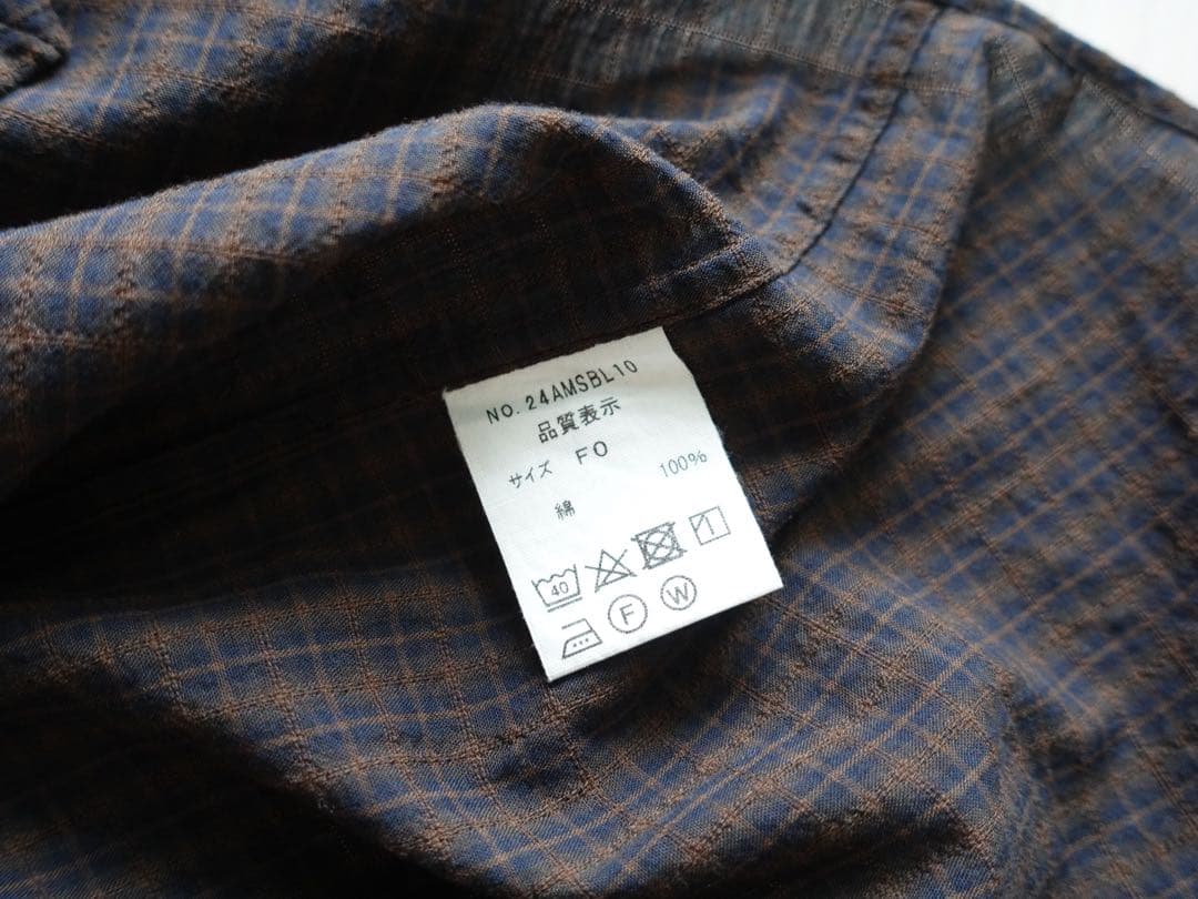 THE SHINZONE/チェックペックシャツ