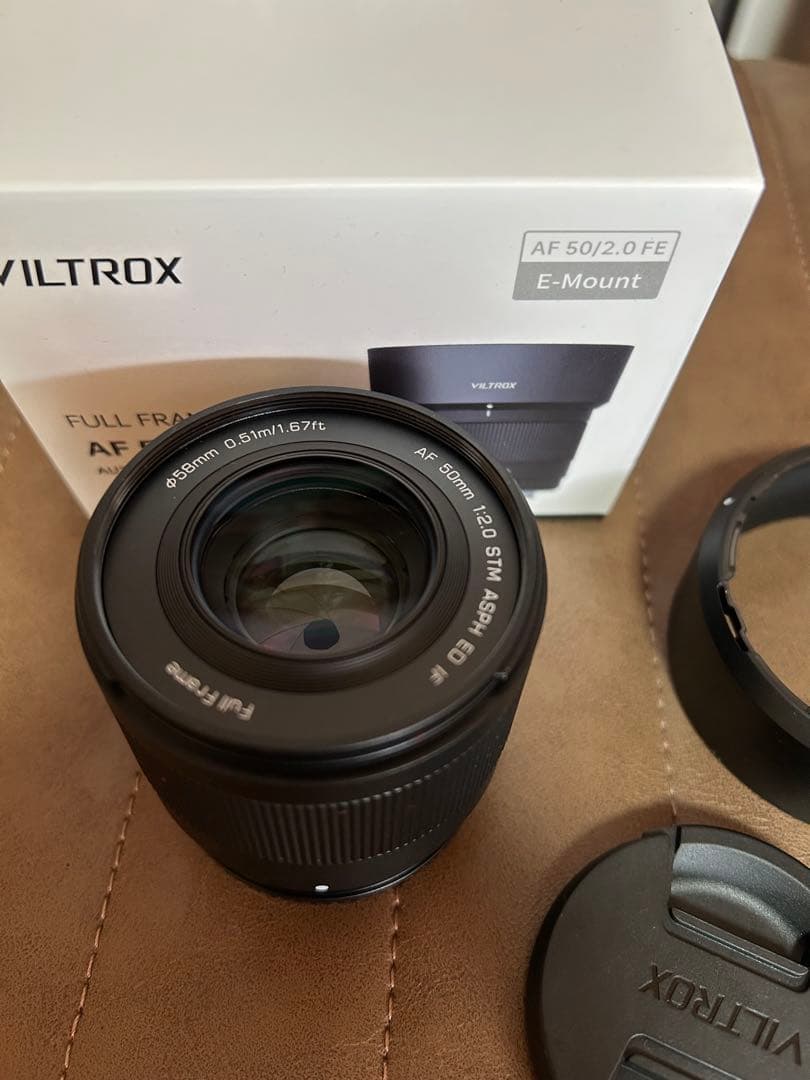 VILTROX AF 50/2.0 FE E-Mount レンズ　50mm F2