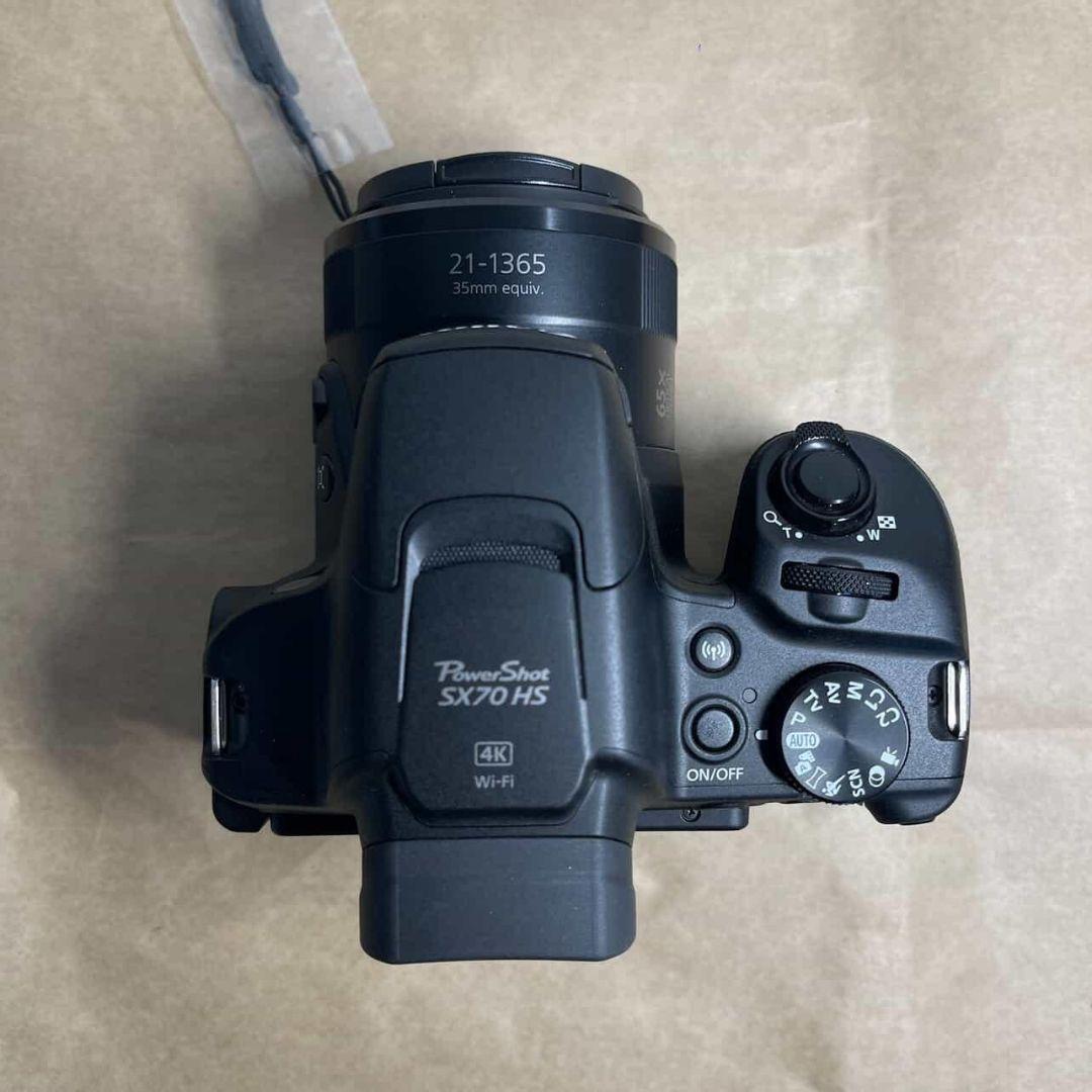 【新品展示品】Canon PowerShot SX70HS 本体　付属品あり完品