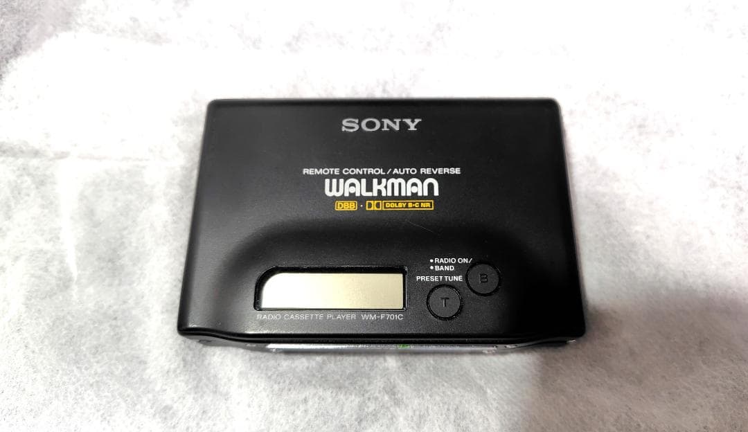 【SONY】WALKMAN／ウォークマン WM-F701C　ジャンク