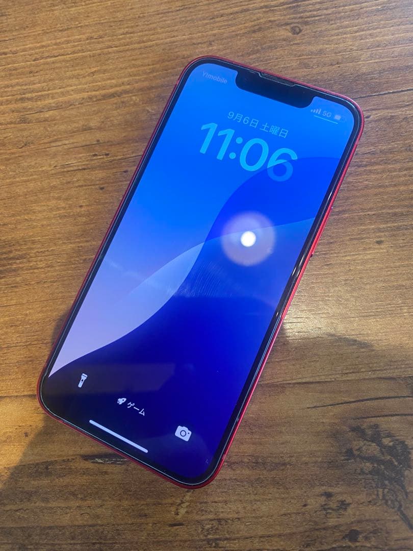 iPhone 13 mini 512GB レッド　海外版　simフリー　94%