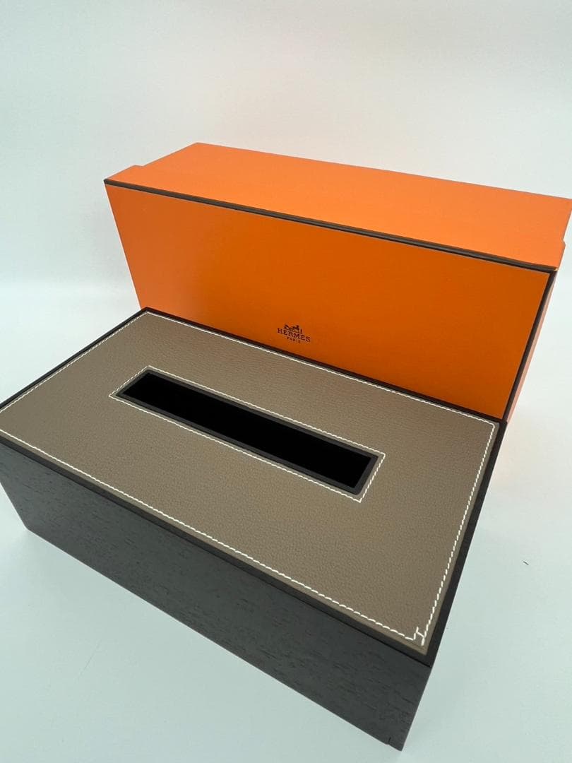 新品未使用　エルメス　ティッシュケース　プレイヤード　PM