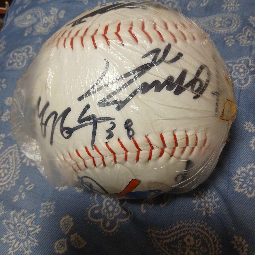 特大18cmSamsung Lions サイン入り野球ボール