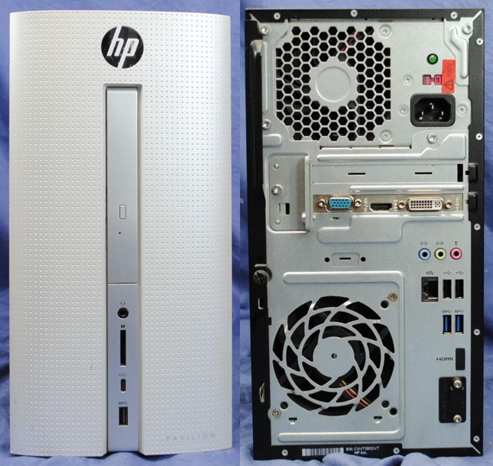 即戦力!HP i3-6100/SSD+HDD/Office2021/ブルーレイ