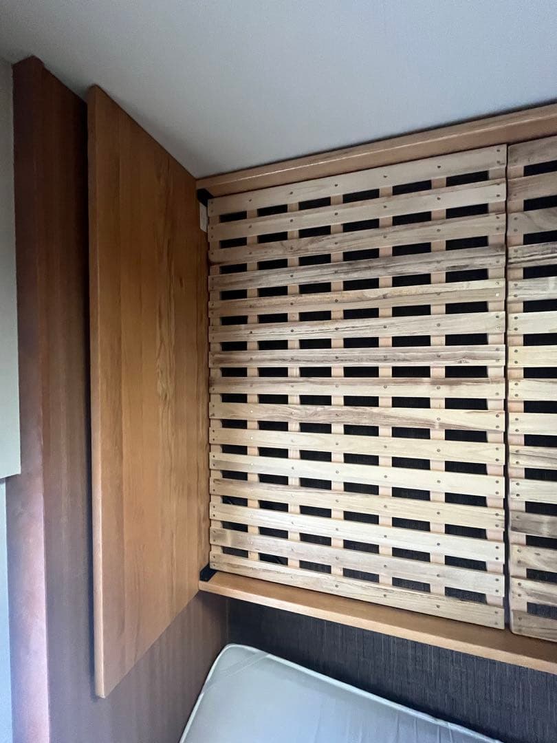 無印良品 ダブル ベッドフレーム オーク材