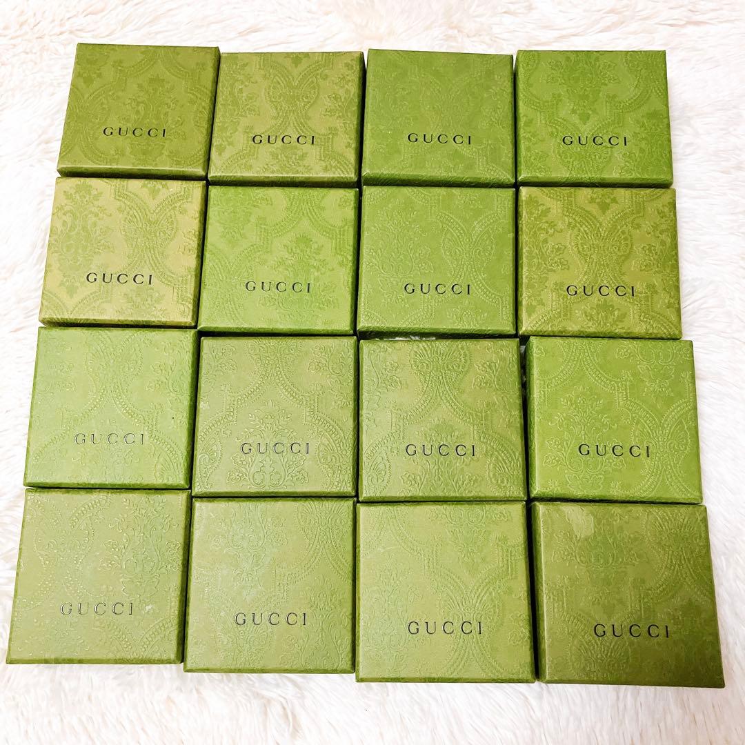 グッチ GUCCI アクセサリー入れ ケース 保存袋 空箱 16個セット