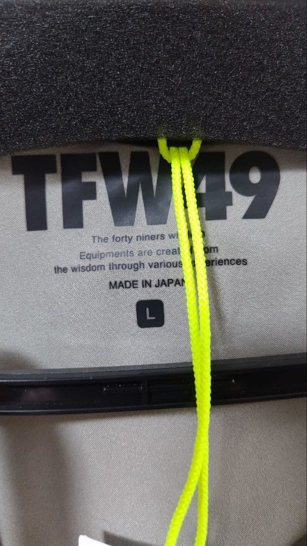 新品未使用　TFW49 グレー　ジャケット L 新品　　ゴルフ　WEB完売品