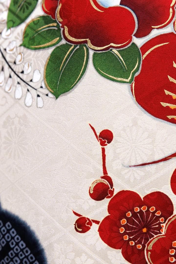 ピコ様 振袖、半衿長襦袢、帯【884】【150cm~160cmの方用】