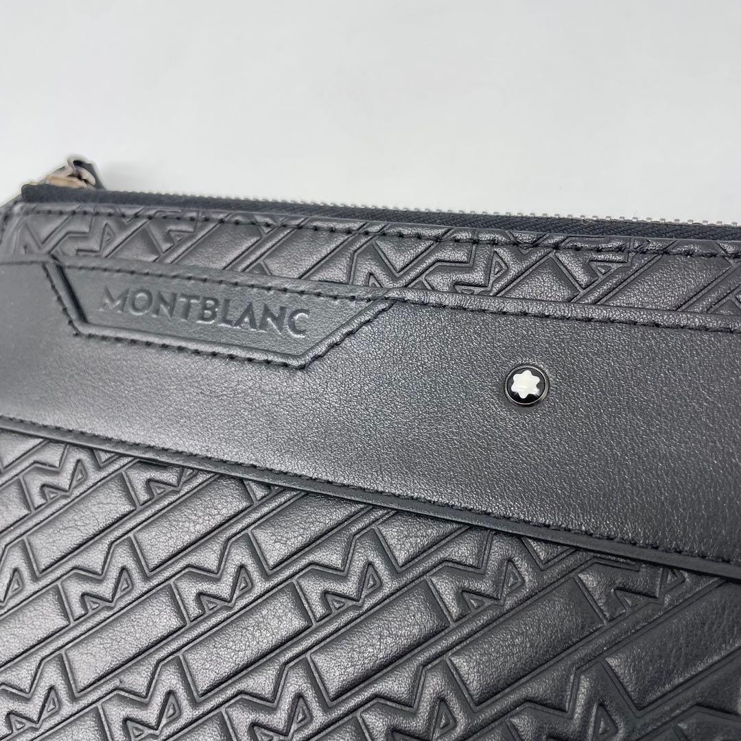 【未使用】MONTBLANC M_GRAM 4810 ミディアム 革 黒