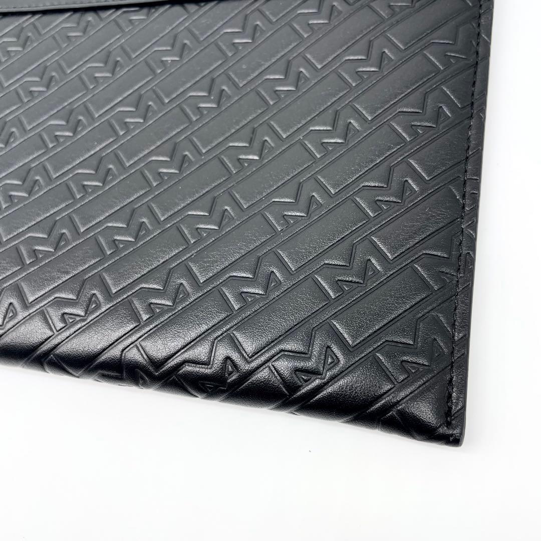 【未使用】MONTBLANC M_GRAM 4810 ミディアム 革 黒