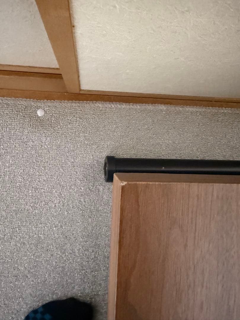 【送料無料】ニトリ ガス圧昇降式テーブル ウォールナット