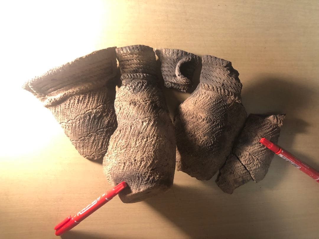 「縄文土器の欠片 No.535」です。