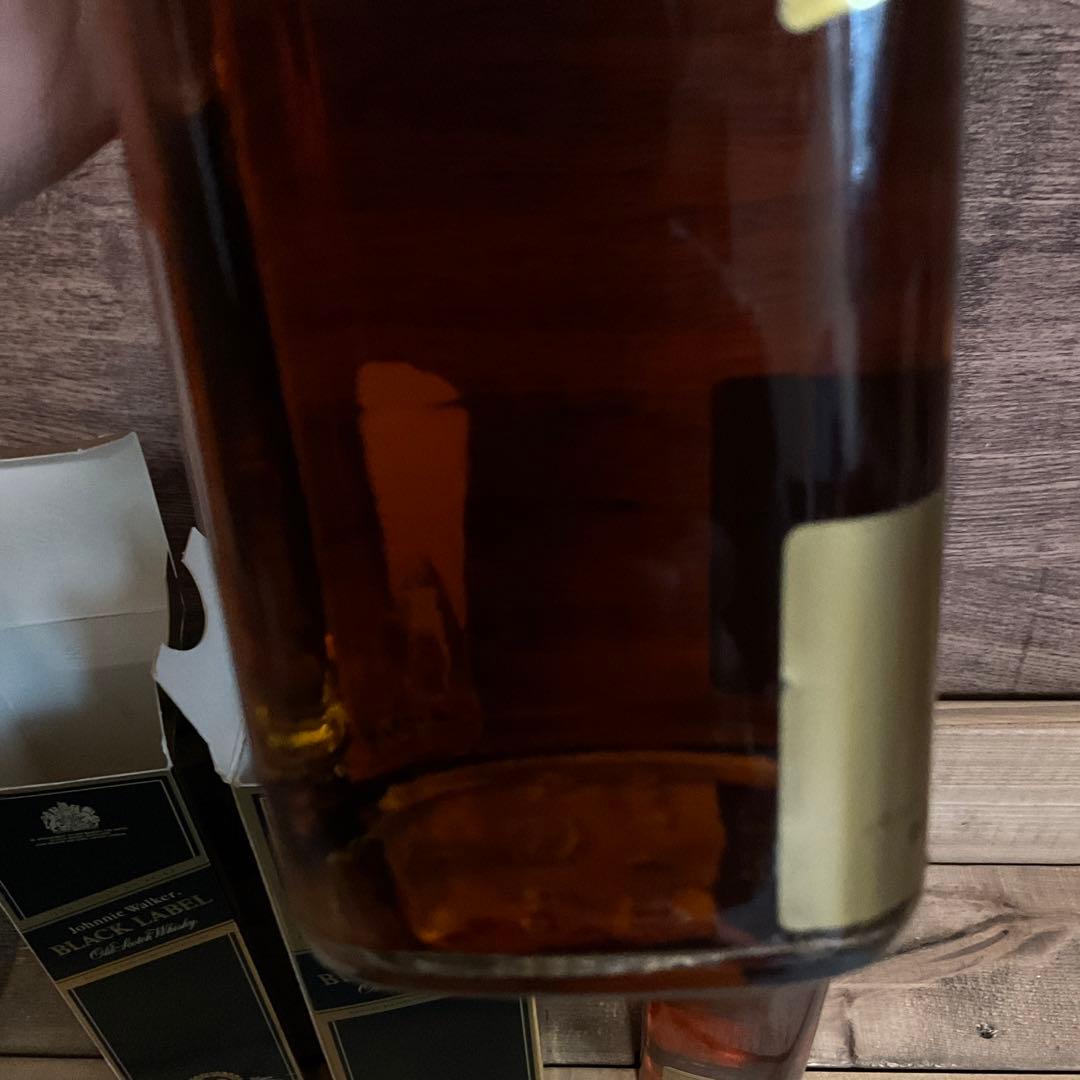 ジョニーウォーカー ブラックラベル 12年 古酒750ml 1L 2本セット