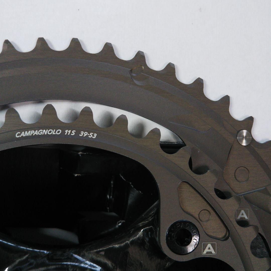 カンパニョーロ レコード 11s ウルトラトルク カーボン クランク53×39