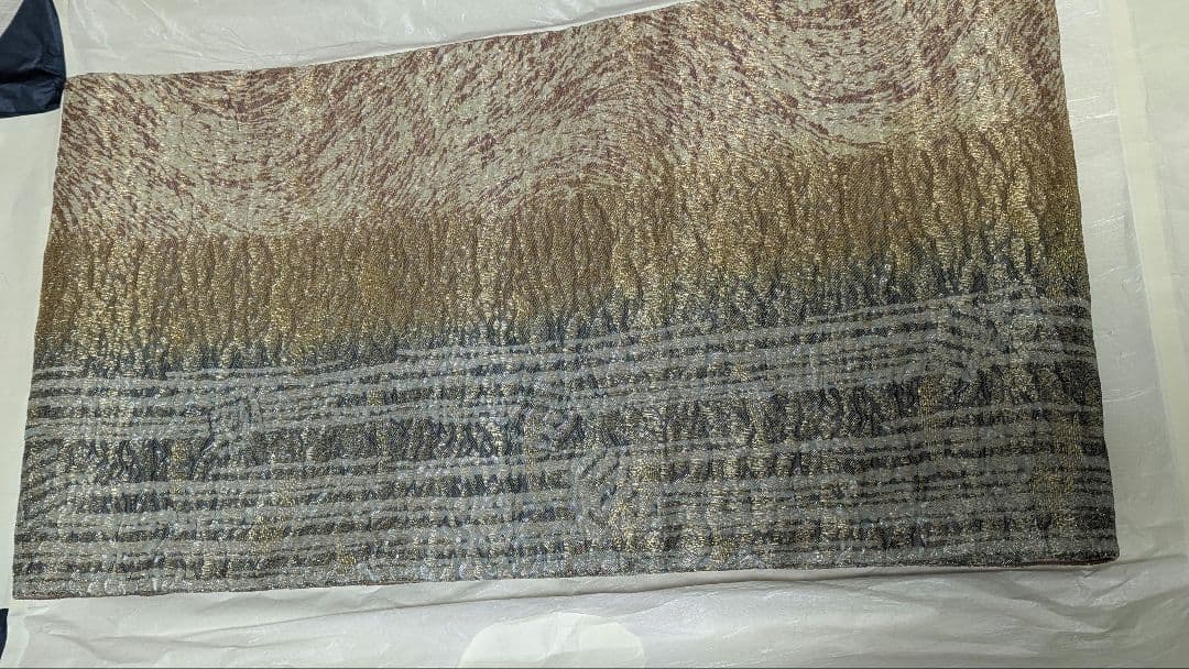 チップコロン　黒色 名古屋帯　ふくれ織のふくれ織　おまとめページ