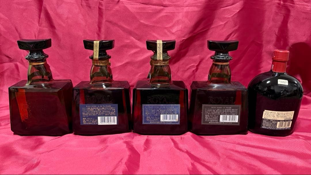 ローヤル15年他 オールド 5本セット