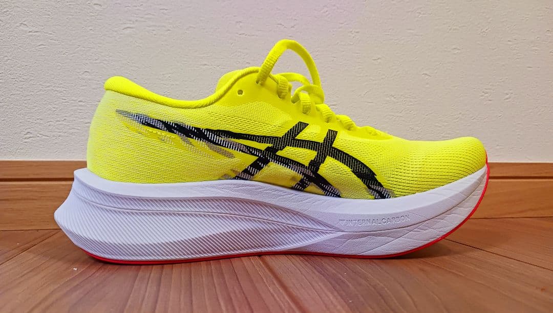 ASICS マジックスピード4 26cm セーフティイエロー 箱あり 美品