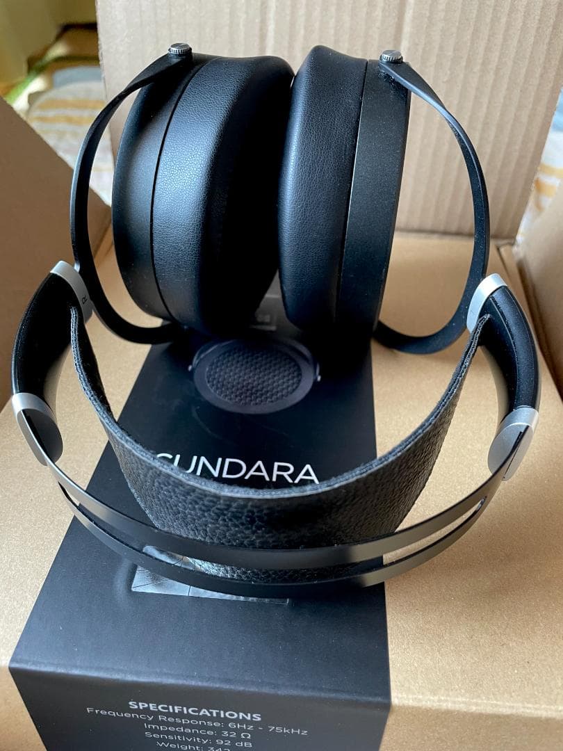 美品HIFIMAN SUNDARAヘッドフォン ＋オマケ⚠️→新品のイヤーパッド