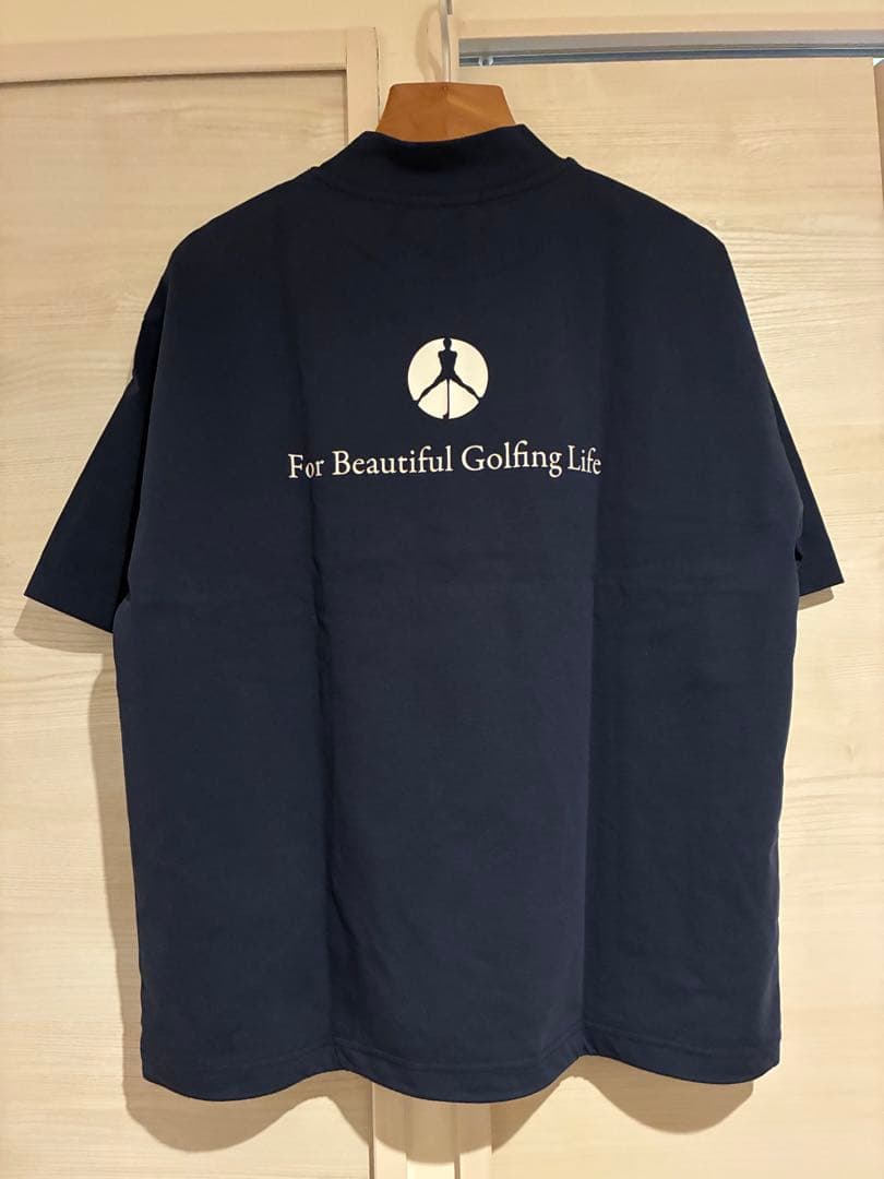 【美品】Golfickers モックネックシャツ（HOLE 555）