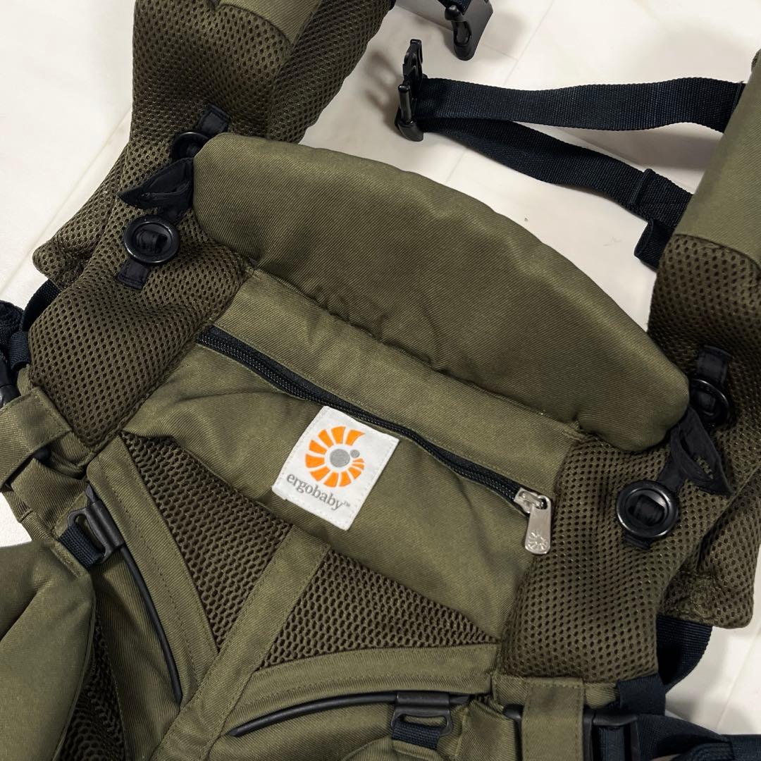 エルゴ 抱っこ紐 エルゴベビーオムニ360クールエア カーキ おんぶ メッシュ
