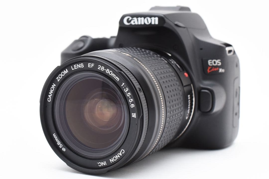 デジタル一眼レフカメラ/保証付き/canon kiss x10標準レンズセット