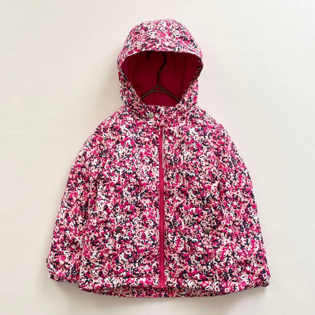 02485 コロンビア　キッズ　スキーウェア　セットアップ XXS ピンク