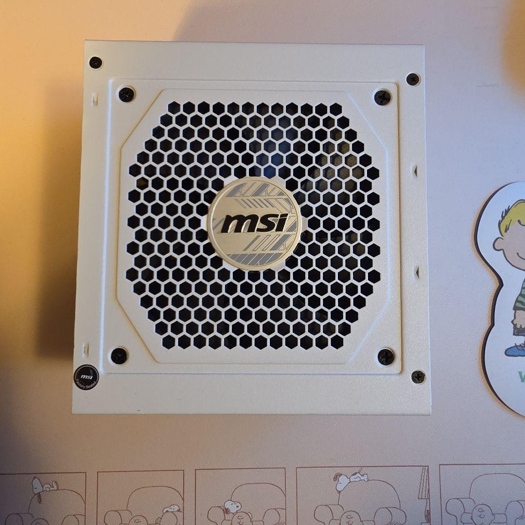 MAG A850GL PCIE5 WHITE　MSI