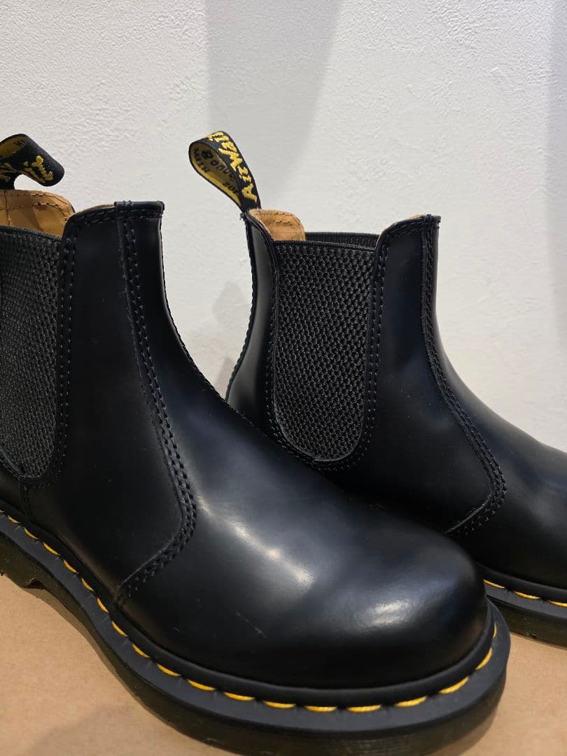 最終値下げ!!!! ドクターマーチン　 ブラック サイドゴアブーツ UK3