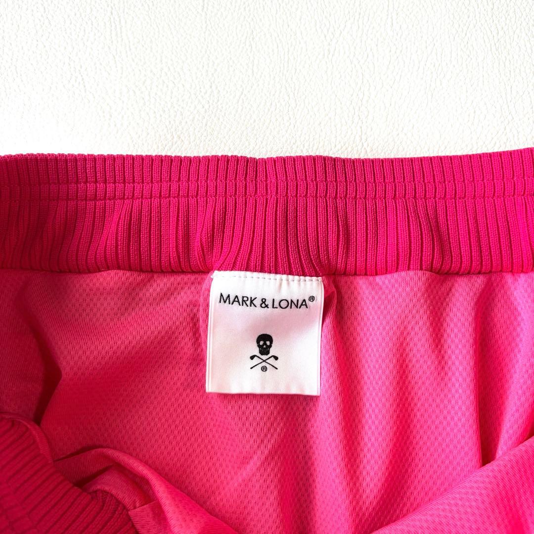 新品タグ付き✨MARK＆LONAストレッチスカート 総柄ピンクM