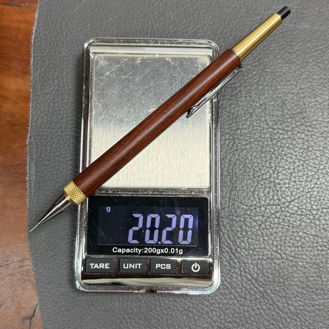 ちどり130パオローズ　PG-5用カスタム木軸　低重心Rタイプ　真鍮