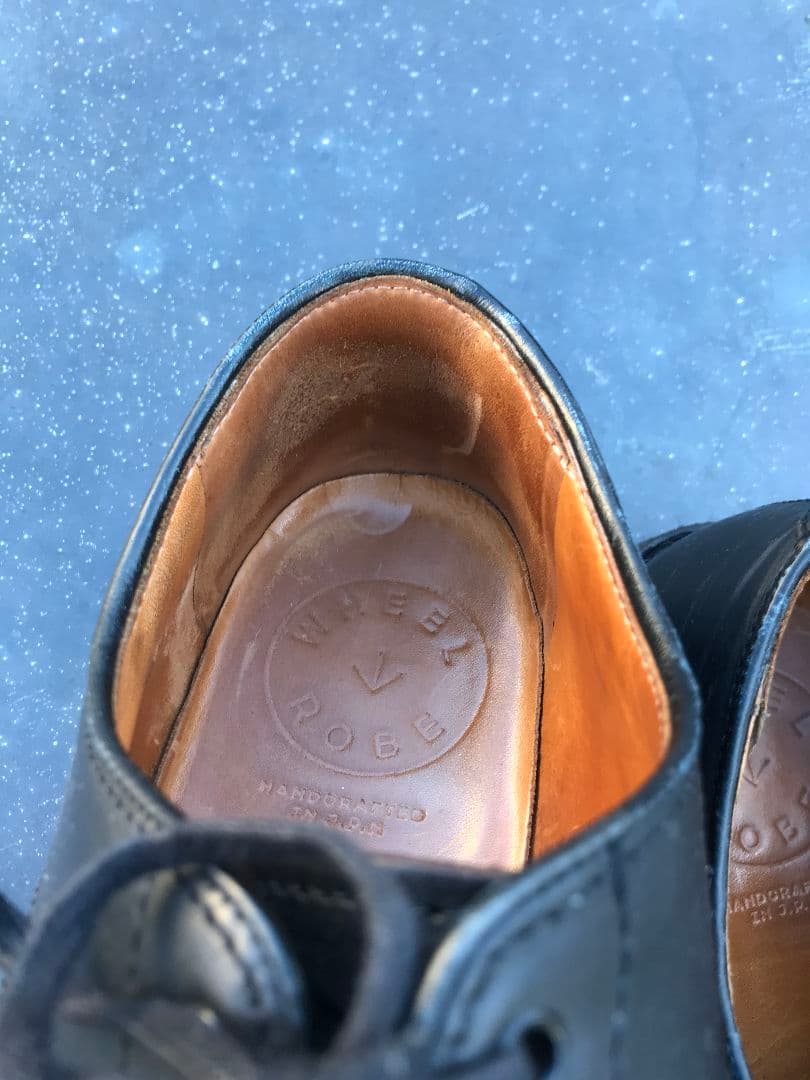 【8.5 】wheel robe ウィールローブ シューズ 革靴 レザー