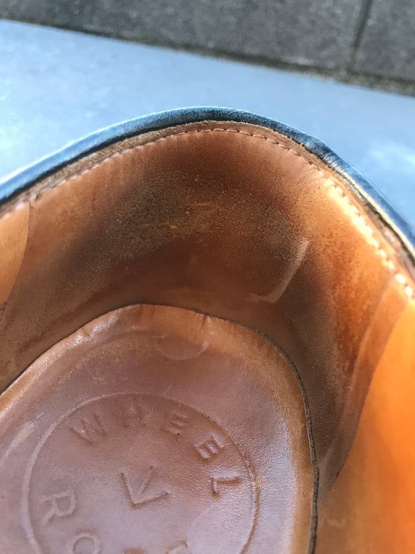 【8.5 】wheel robe ウィールローブ シューズ 革靴 レザー