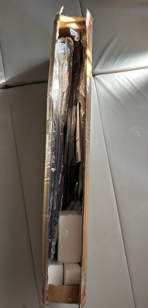 tower_ランドリーシェルフ 3段 ブラック　木目調