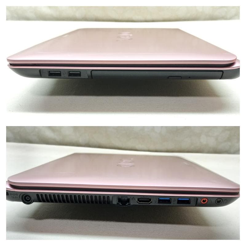 450 ピンク 14インチ SSDノートパソコン Windows 11すぐ使える