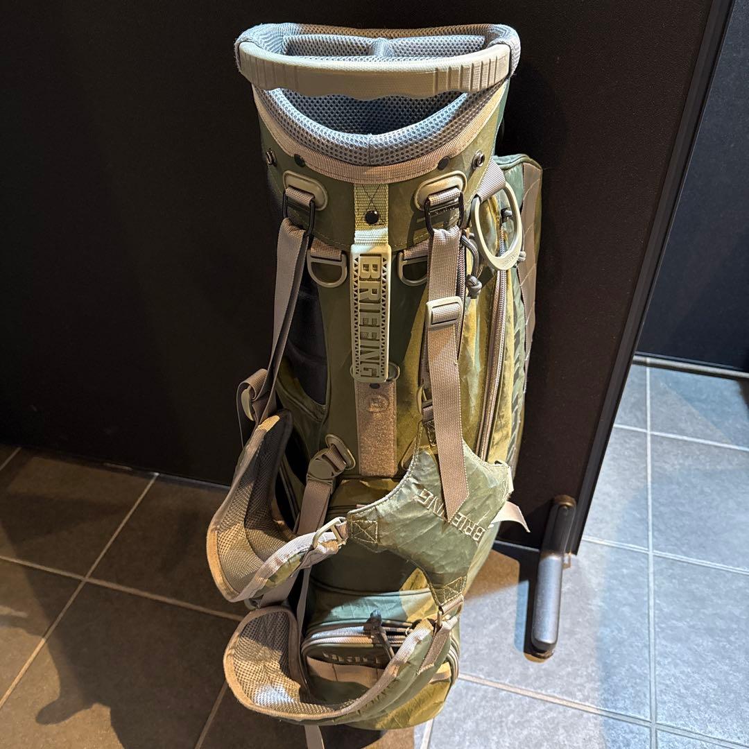 BRIEFING キャディバッグ オリーブグリーン