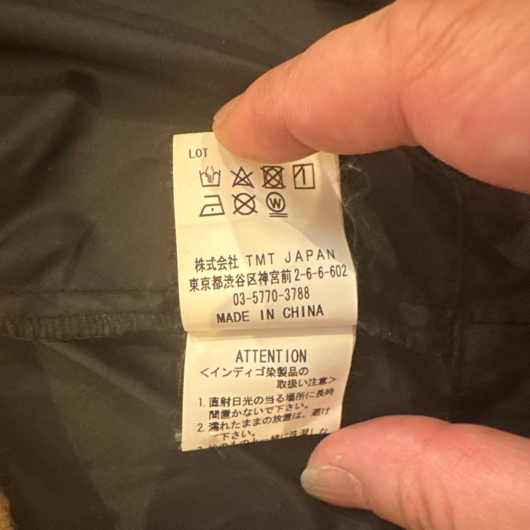 【希少XL】TMT 裏ボア コーチジャケット ピンナップガール 黒