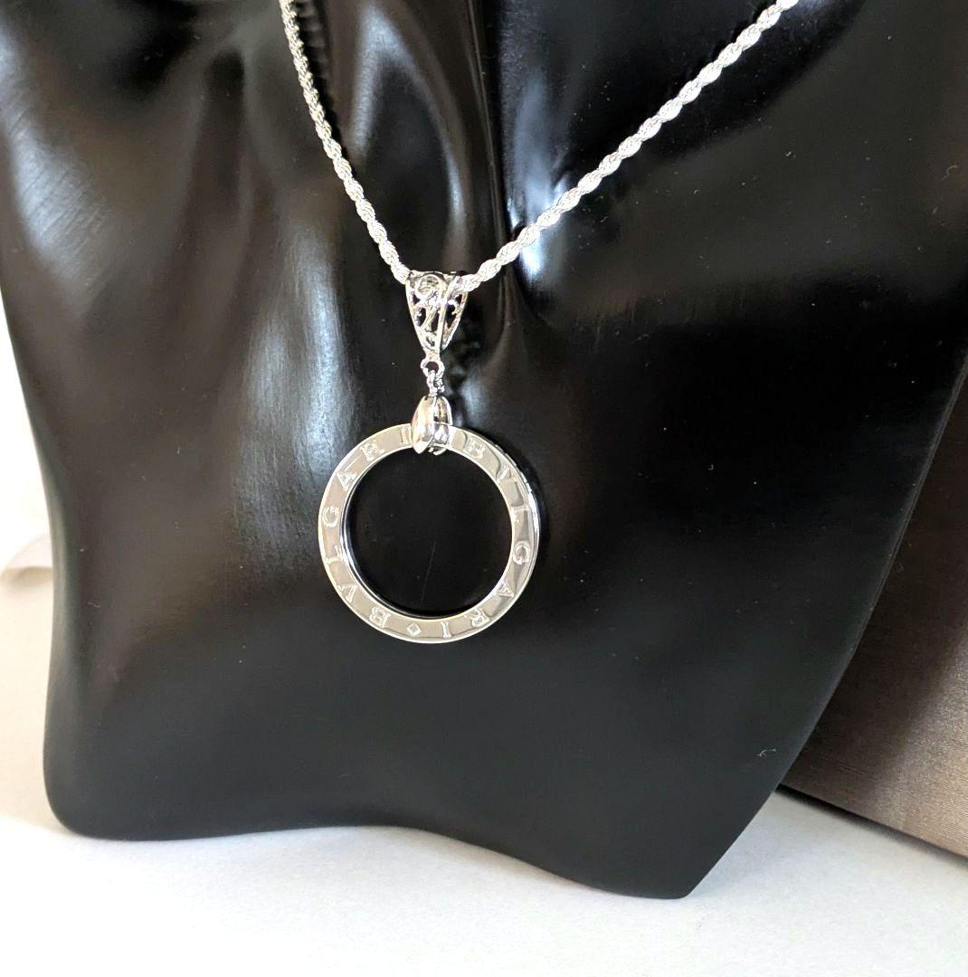 最終お値下げ【極美品】ブルガリ キーリング シルバー正規品 ネックレス ケース付