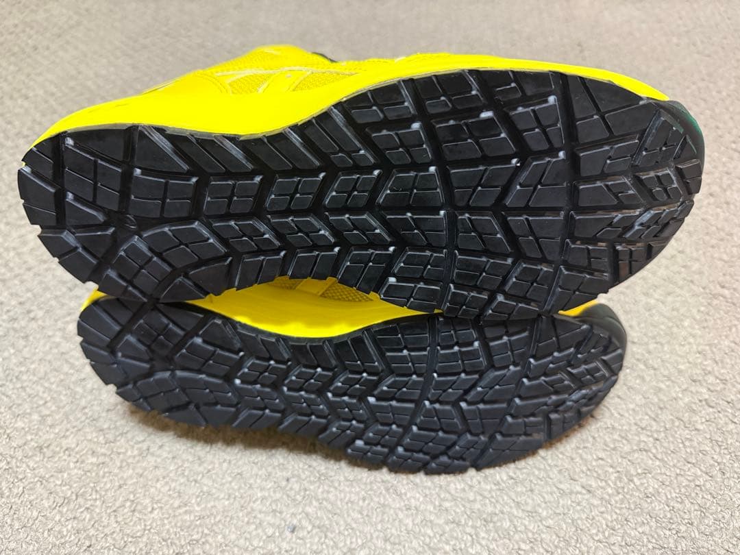 asics アシックス 安全靴 ウィンジョブ CP209限定 イエロー 25.5