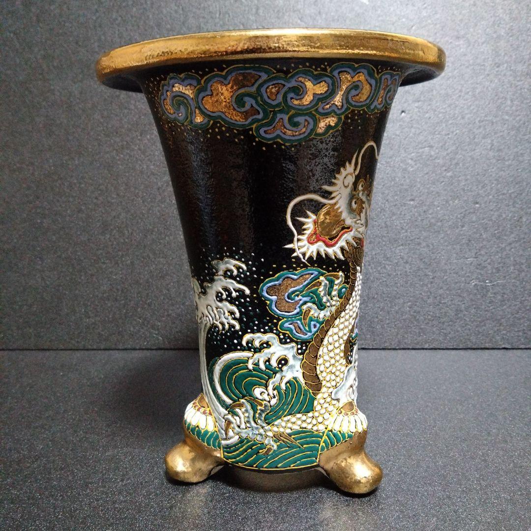 蘭鉢　龍蘭鉢 龍絵　新生活　インテリア置物