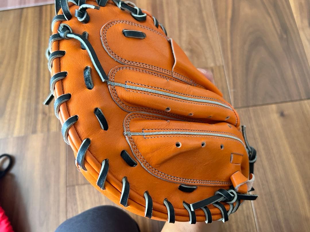 軟式用　キャッチャーミット　ハイゴールド