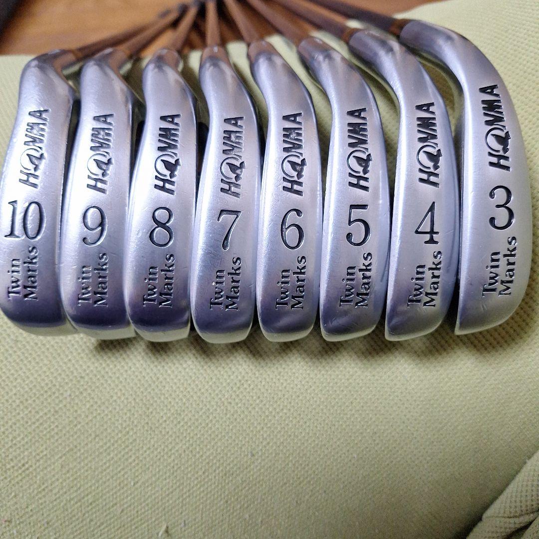 本間ゴルフ…ツインマークス フェザー&フェザー、アイアンセット