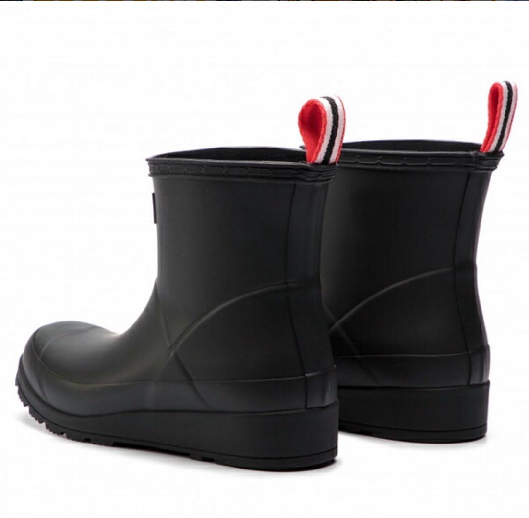 美品HUNTER レインブーツ ブラック 25㎝ UK6