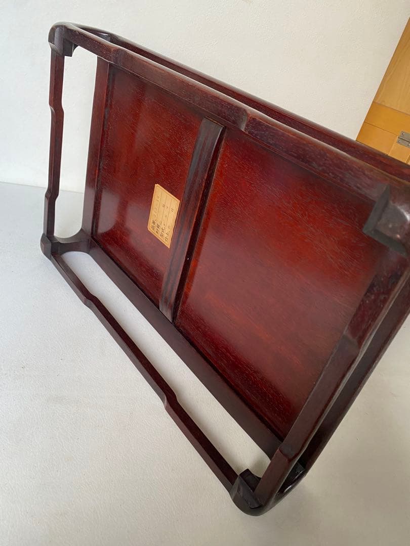 花台　木製　花梨　床の間　和風　盆栽台　飾り台　飾り板　敷板