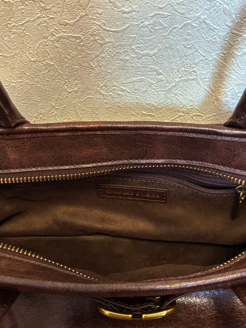 CHARLES &KEITH Victoria ショルダーバックブラウン